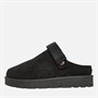 Board Angels Womens Cola Ankle Strap Clogs Black