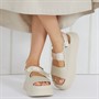 Board Angels Womens Bolt Chunky Sandals Cream