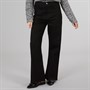 Board Angels Womens Wide Leg Jeans Black