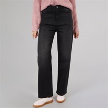 Board Angels Womens Stretch Straight Fit Jeans Black