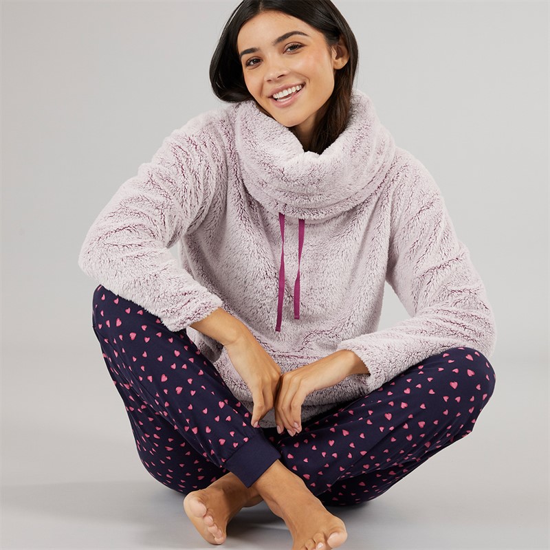 Board Angels Womens Frosted Wellsoft Snuggle Top Multi