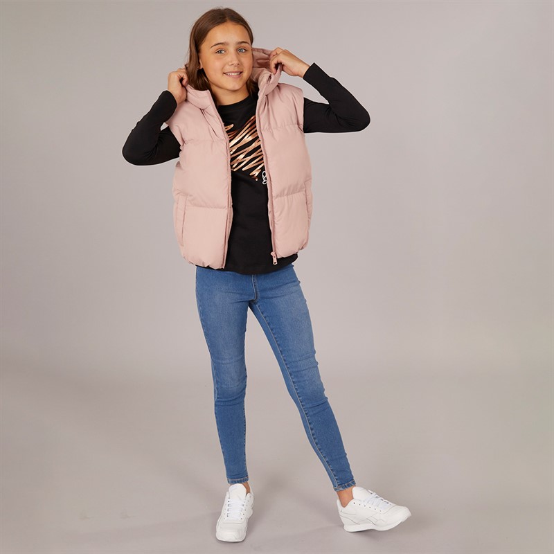 Board Angels Girls Gilet Pink