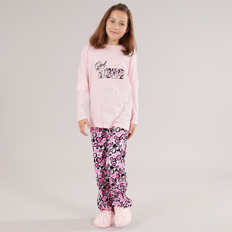 Board Angels Girls Girl Boss Pyjama Set Multi