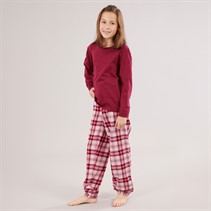 Board Angels Girls Woven Pants And Jersey T-Shirt Set Multi Multi