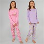 Board Angels Girls Two Pack Snack Pyjama Set Multi