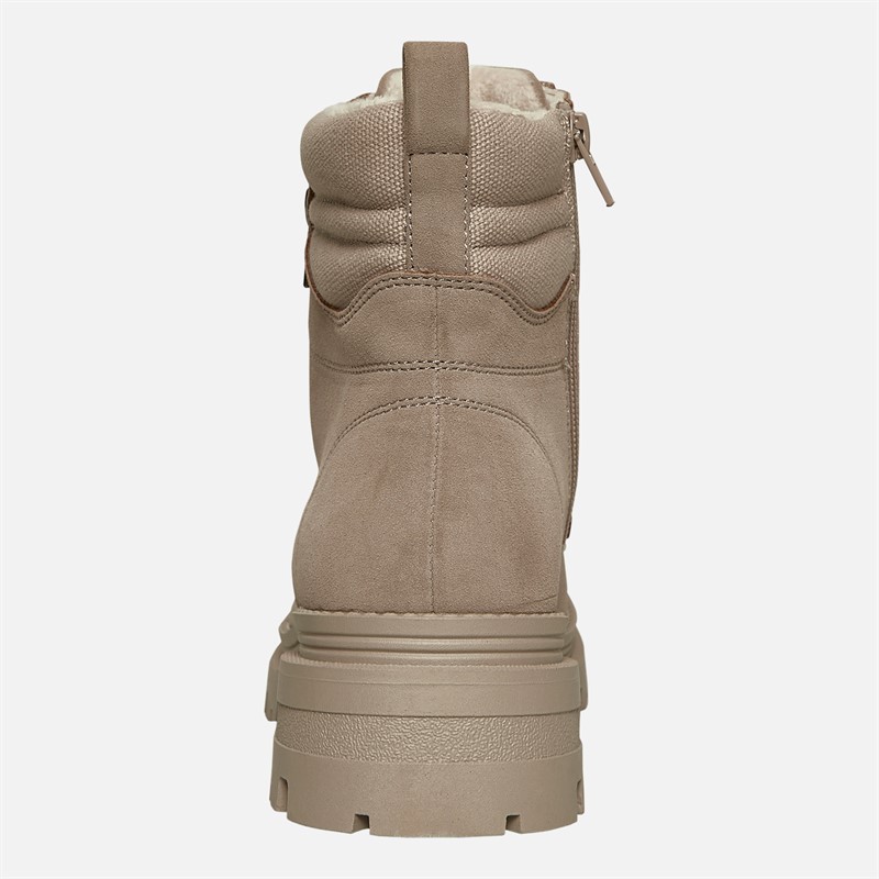 Board Angels Womens Mitton Boots Beige