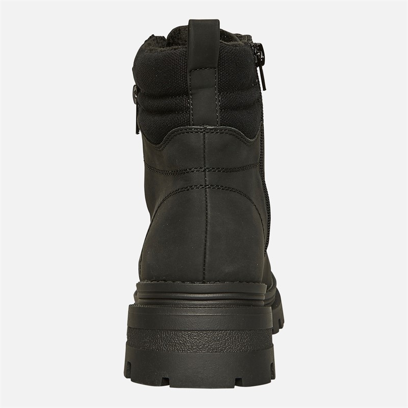 Board Angels Womens Mitton Boots Black