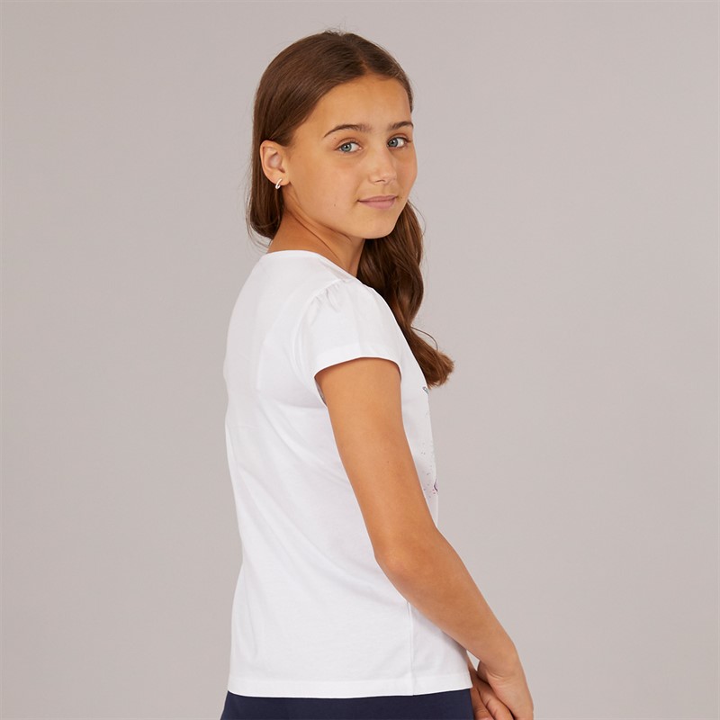 Board Angels Girls Three Pack Unicorn T-Shirts Multi