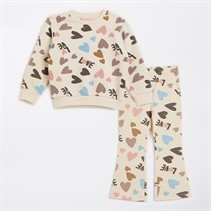 Board Angels Infant Girls Sweatshirt And Flared Leggings Set Multi