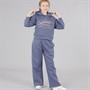 Board Angels Girls Hoodie And Wide Leg Joggers Set Dusty Blue