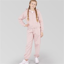 Board Angels Girls Zip Through Hoodie And Joggers Set Baby Pink
