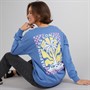 Board Angels Womens Sweatshirt Bright Blue