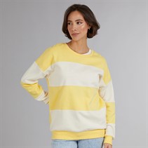 Board Angels Womens Sweatshirt Lemon/Ecru