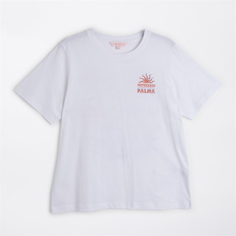 Board Angels Womens Three Pack Printed T-Shirts Multi