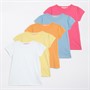 Board Angels Girls Five Pack T-Shirts Multi