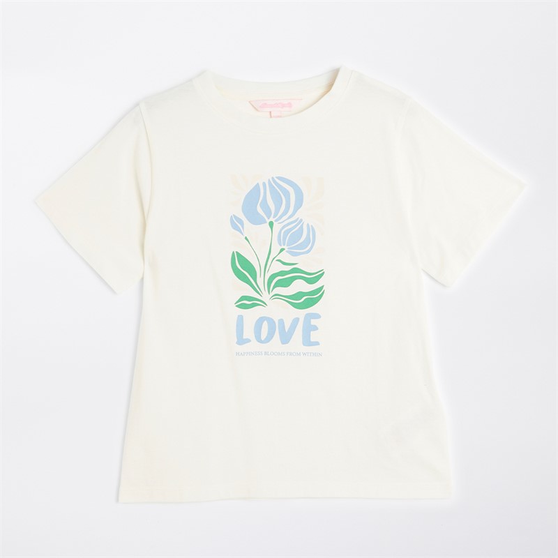 Board Angels Girls Five Pack T-Shirts Multi