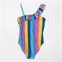 Board Angels Girls Swimsuit Rainbow