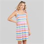 Board Angels Womens Striped Dress Multi Stripe