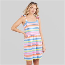 Board Angels Womens Striped Dress Multi Stripe