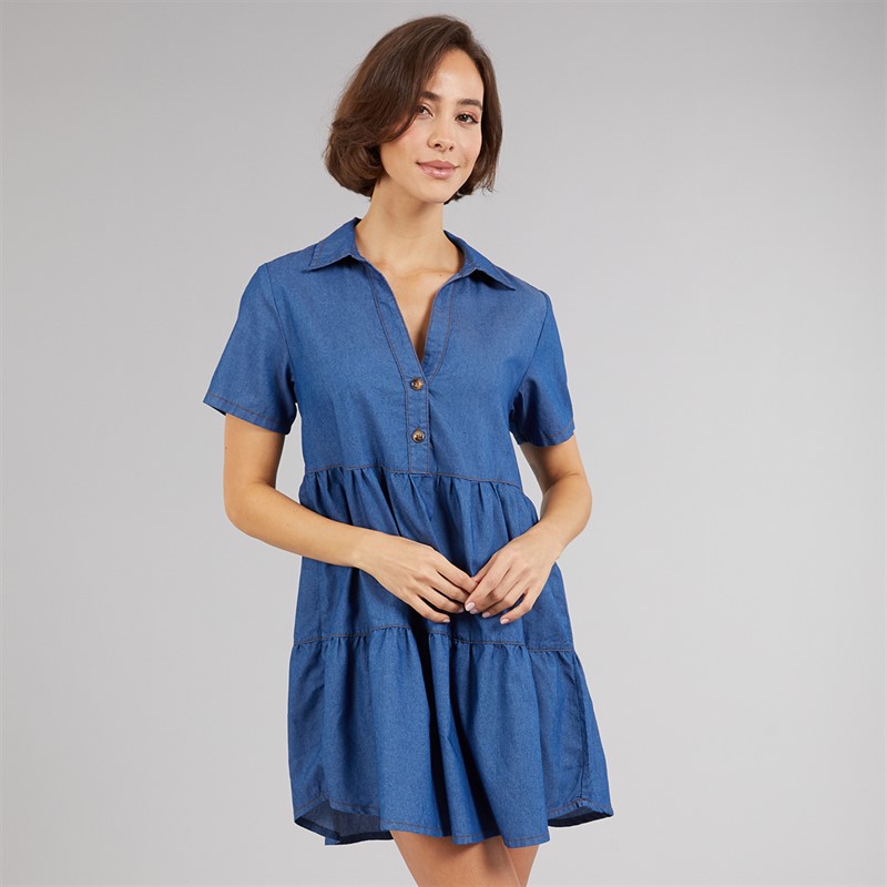 Board Angels Womens Dress Chambray