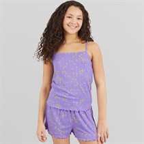 Board Angels Girls Vest And Shorts Pyjama Set Multi