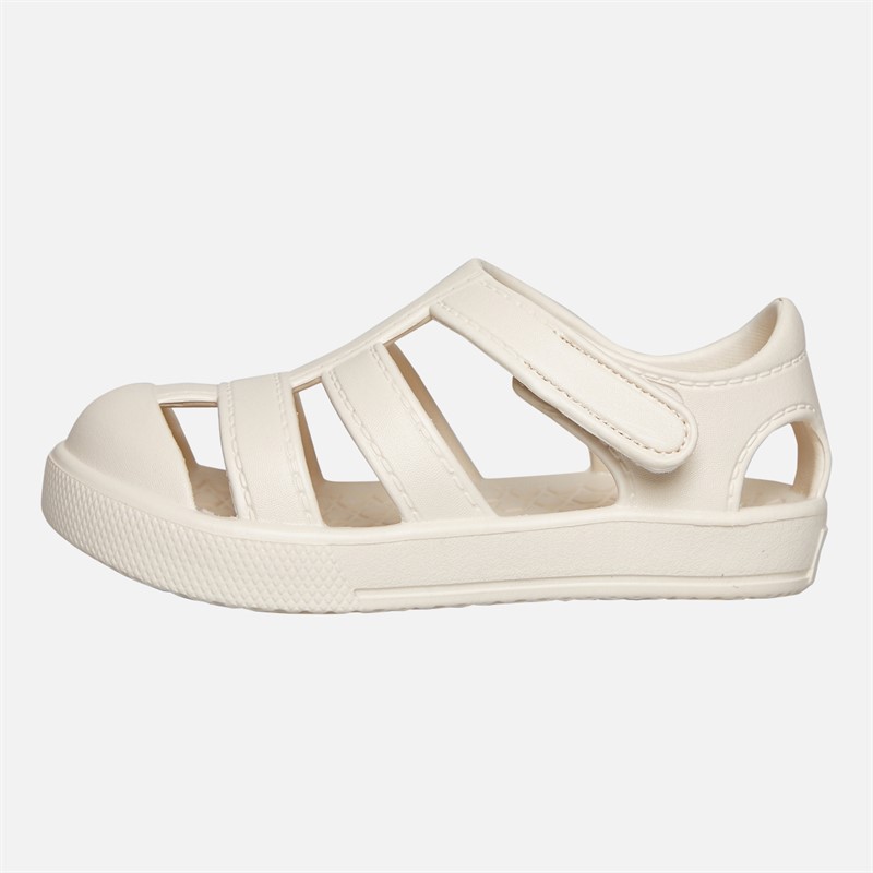 Board Angels Girls Ankle Strap Sandals Beige