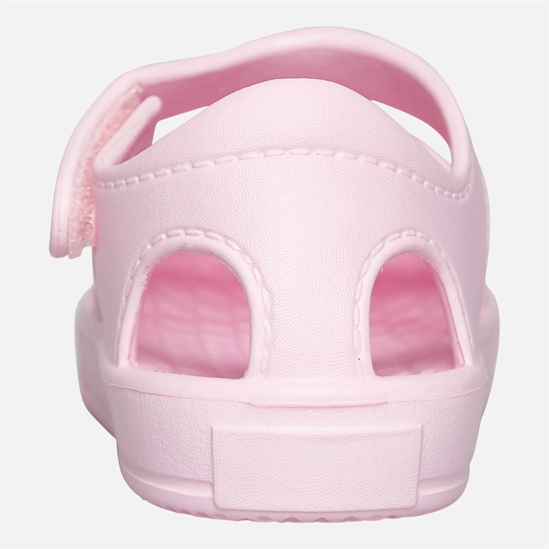 Board Angels Girls Infant Ankle Strap Sandals Pink