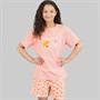 Board Angels Girls T-Shirt And Shorts Pyjama Set Multi