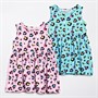 Board Angels Infant Girls Two Pack Dresses Bright Animal