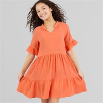 Board Angels Girls Dress Coral