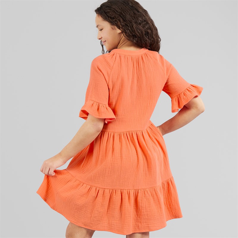 Board Angels Girls Dress Coral