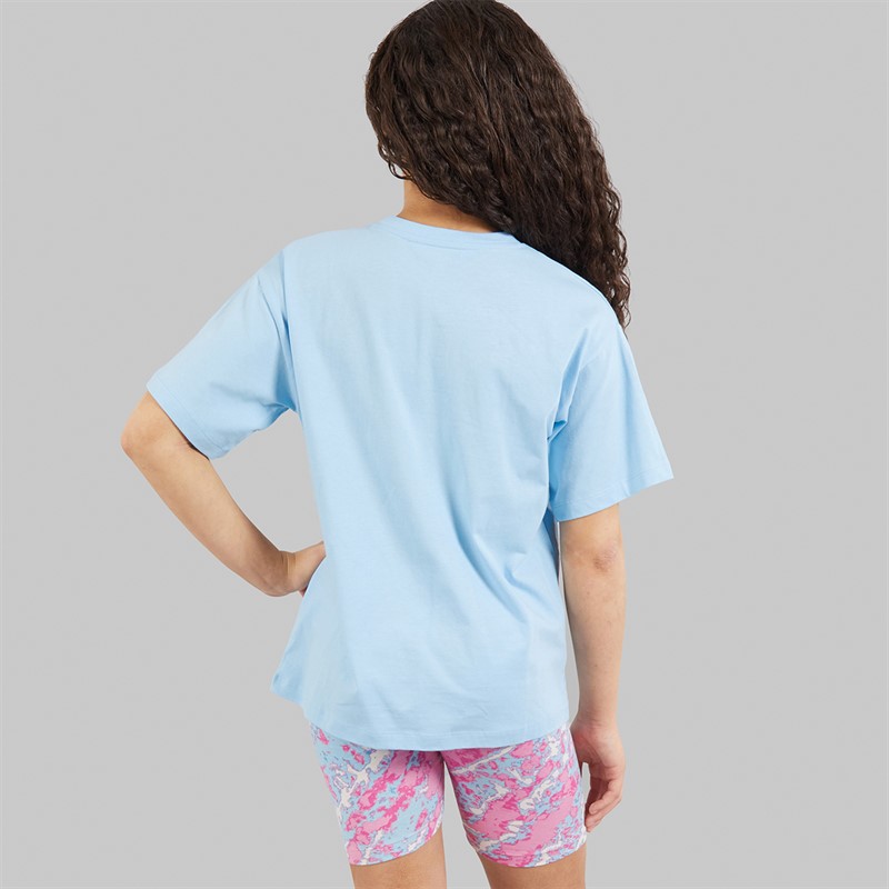 Board Angels Girls T-Shirt And Shorts Set Blue Mix