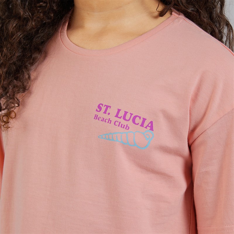 Board Angels Girls T-Shirt And Shorts Set Multi