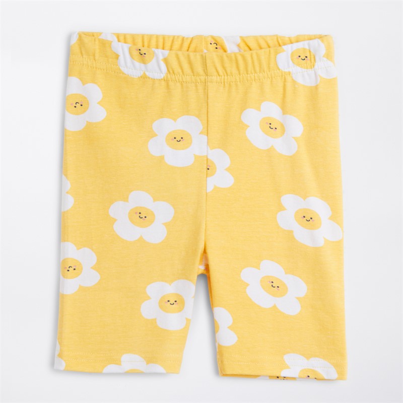 Board Angels Girls Three Pack Cycle Shorts Multi