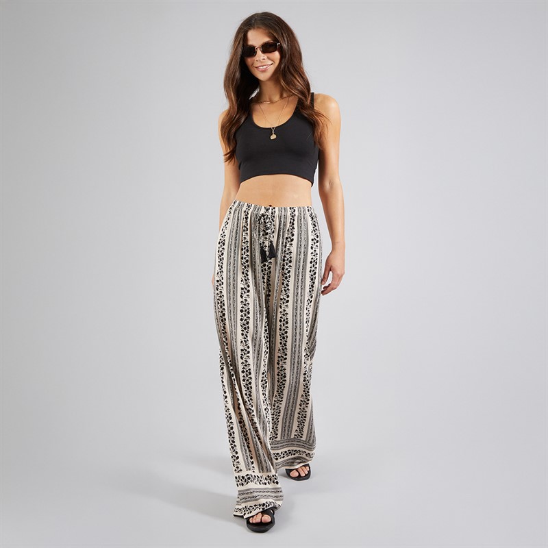 Board Angels Womens Wide Leg Trousers Multi