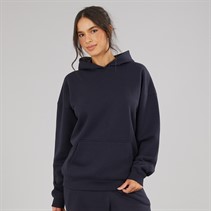 Board Angels Womens Oversized Overhead Hoodie Navy