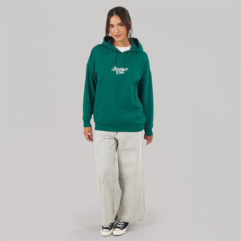Board Angels Womens Coffee And Cake Hoodie Evergreen