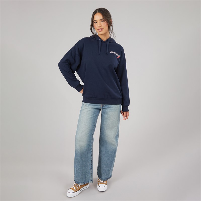 Board Angels Womens Chilli Hoodie Salute Navy