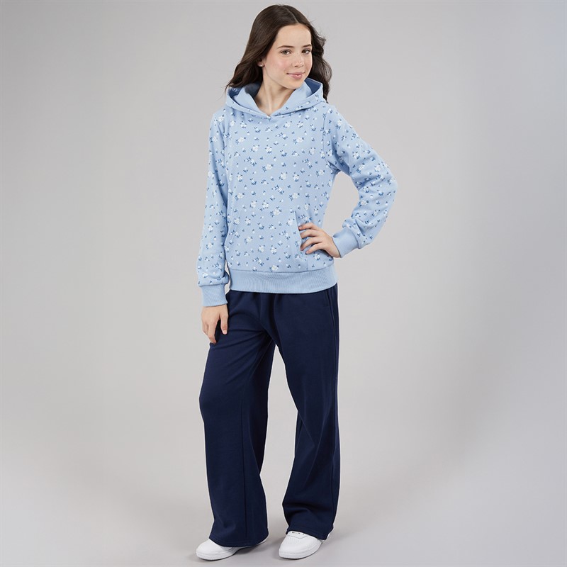 Board Angels Girls Wide Leg Joggers Dress Blues