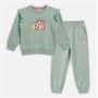 Board Angels Girls Sweatshirt And Joggers Set Silt Green