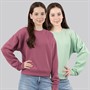 Board Angels Girls Two Pack Wild And Free Sweatshirts Purple/Sage