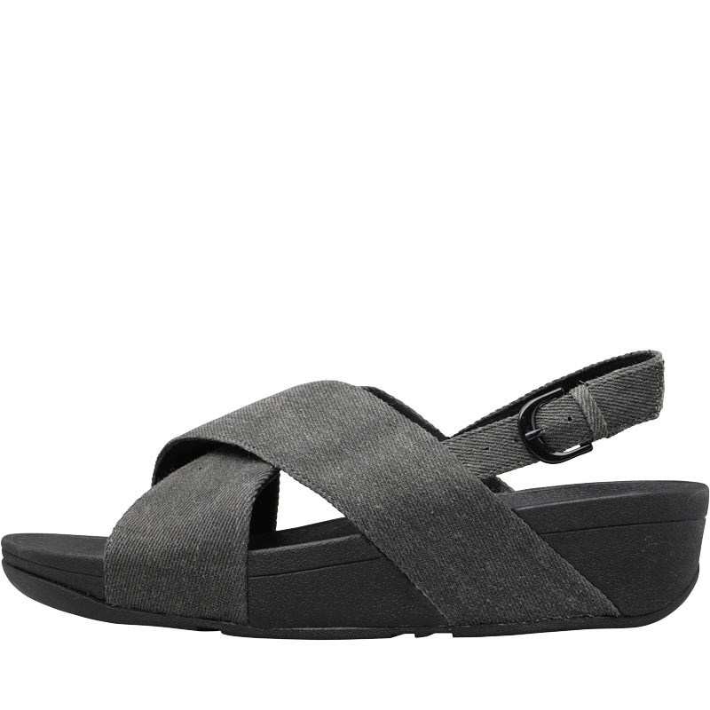lulu denim fitflops