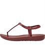 Fitflop Womens Iqushion Splash Sandals Maroon