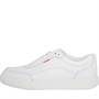 FitFlop Mens Rally X Leather Trainers White