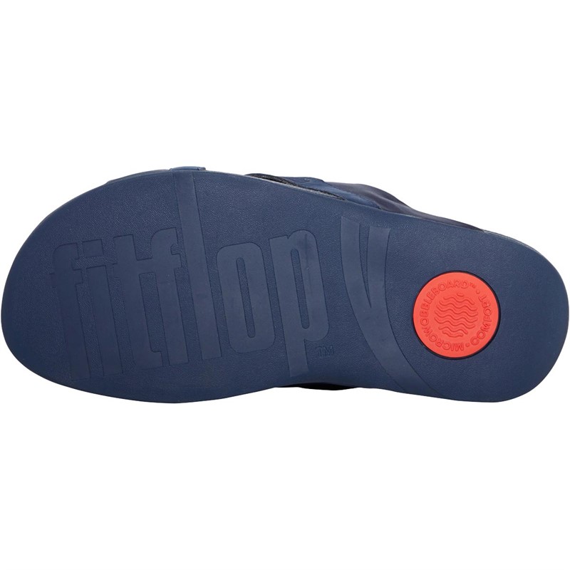 FitFlop Mens Freeway III Sandals Midnight Navy