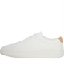 FitFlop Mens Rally II Canvas Trainers Cream