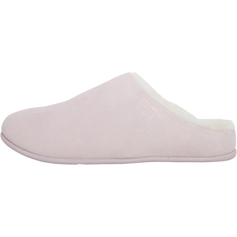 FitFlop Womens Chrissie Shearling Slippers Soft Lilac