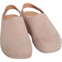 FitFlop Womens Shuv Nubuck Back-Strap Clog Slippers Beige