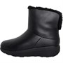 FitFlop Womens Mukluk III Leather Ankle Boots All Black
