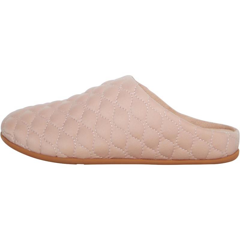 FitFlop Womens Chrissie Padded Slippers Beige